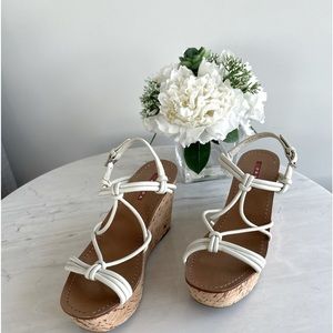 Prada Cork Wedges